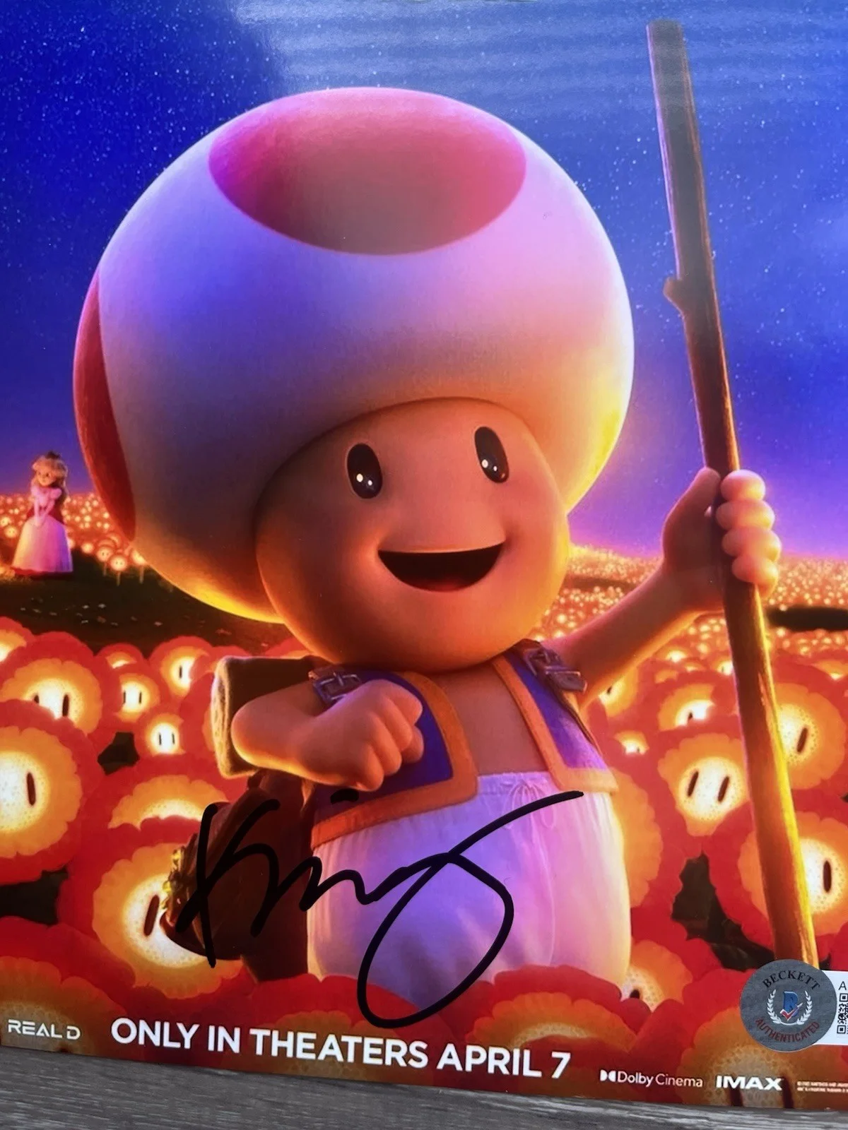Keegan-Michael Key — Keegan Michael Key Signed Toad 8x10 Photo Beckett COA Super Mario Bros BAS, image 4