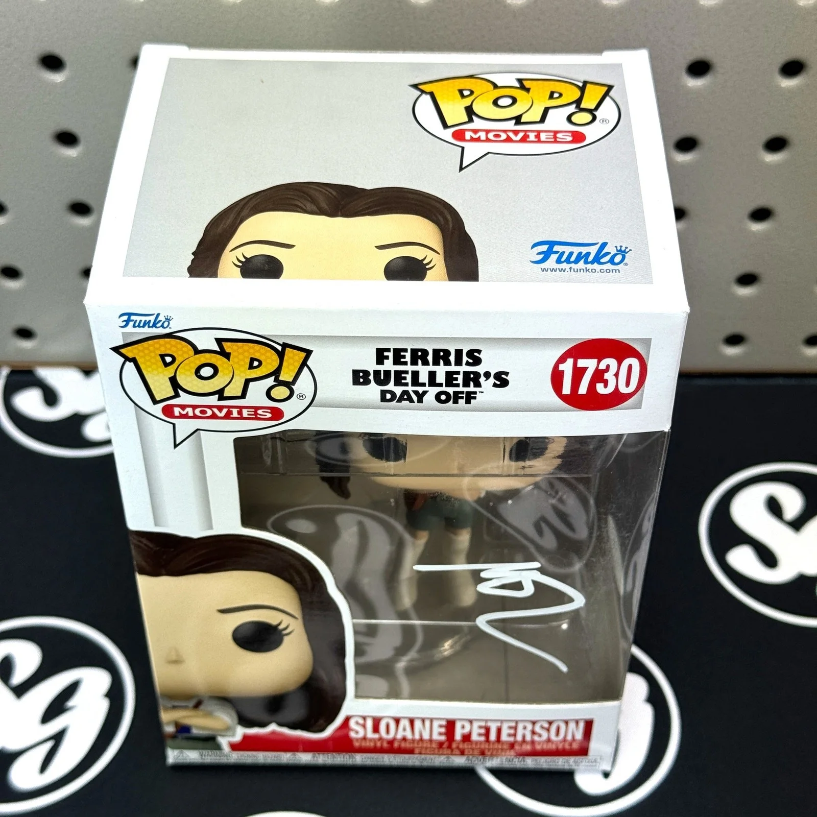 Mia Sara — MIA SARA Signed "Ferris Bueller's Day Off" Funko Pop! Vinyl #1730 Sloan JSA Auto, image 2