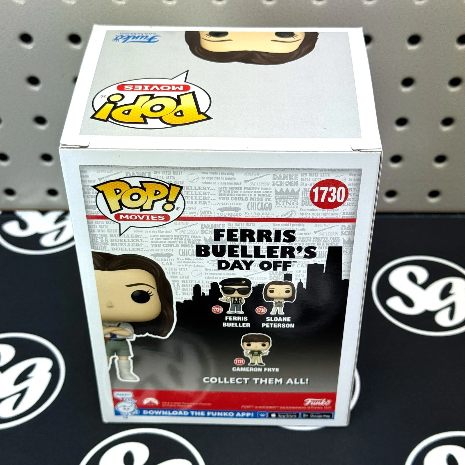 Mia Sara — MIA SARA Signed "Ferris Bueller's Day Off" Funko Pop! Vinyl #1730 Sloan JSA Auto, image 4
