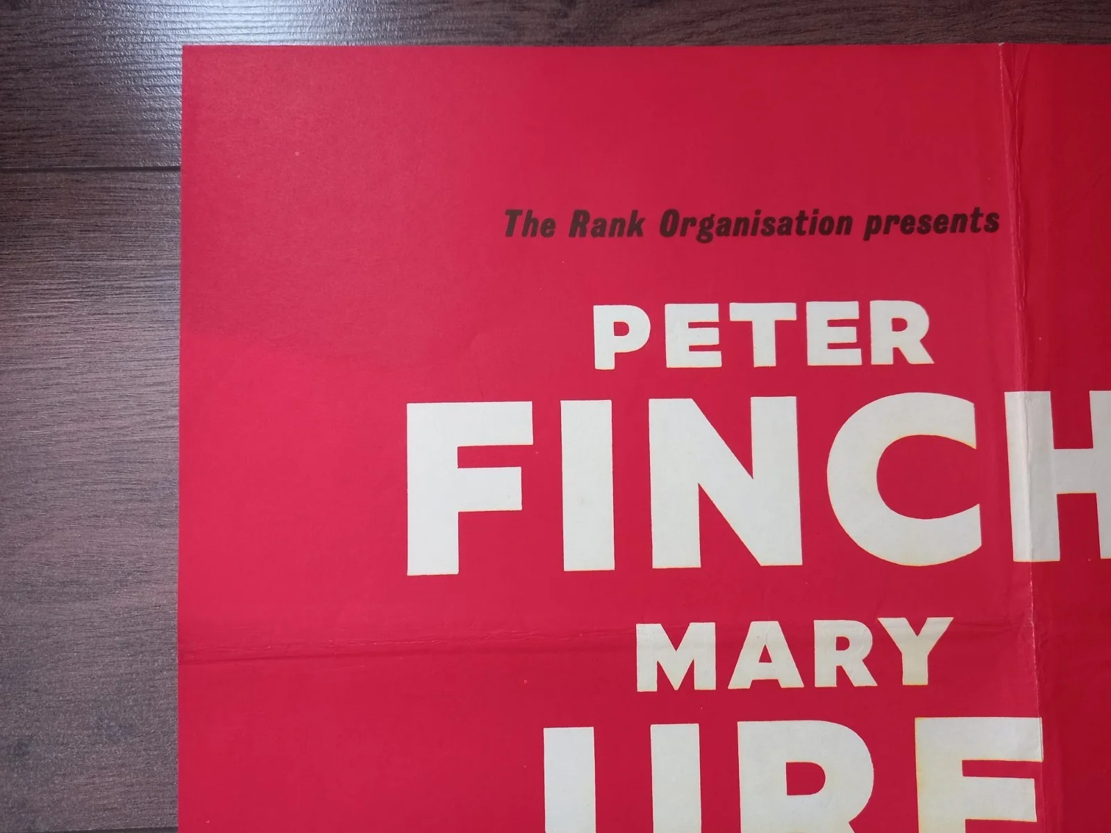 WINDOM'S WAY 1957 BRITISH QUAD POSTER PETER FINCH MARY URE NATASHA PARRY, изображение 5