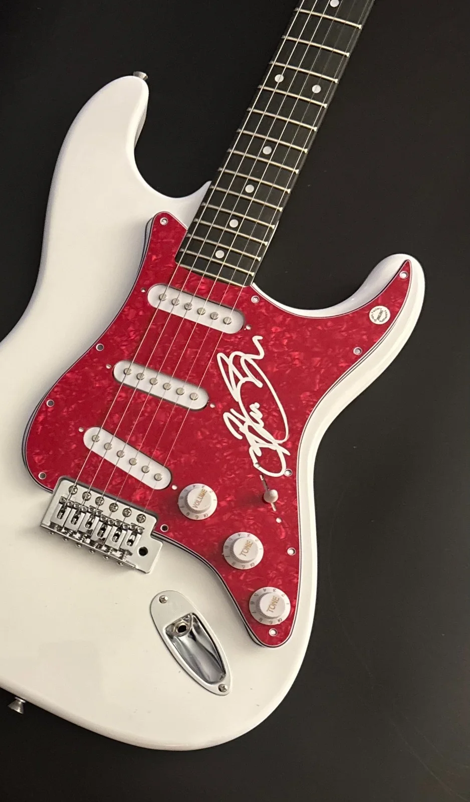 GFA Poison & Kingdom Come * BLUES SARACENO * Signed Electric Guitar COA, image 3