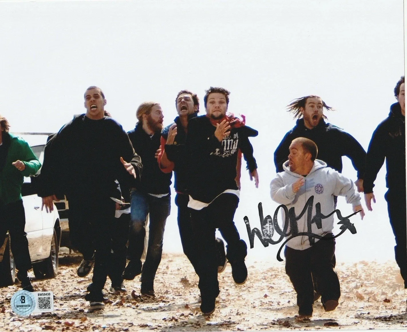 Jason Acuna — WEE MAN JASON ACUNA SIGNED 'JACKASS' 8x10 MOVIE PHOTO BECKETT COA BAS