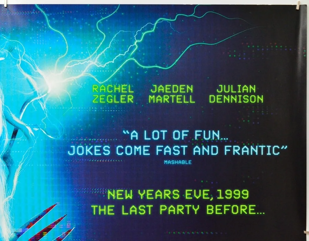 Y2K (2025) Original Cinema Quad Movie Poster - Jaeden Martell, Rachel Zegler, изображение 3