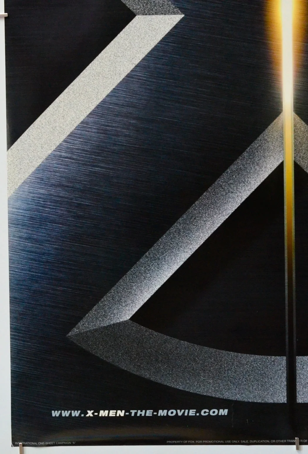 X-MEN (2000) Original One Sheet Film Poster - Patrick Stewart, Hugh Jackman ADV, изображение 4