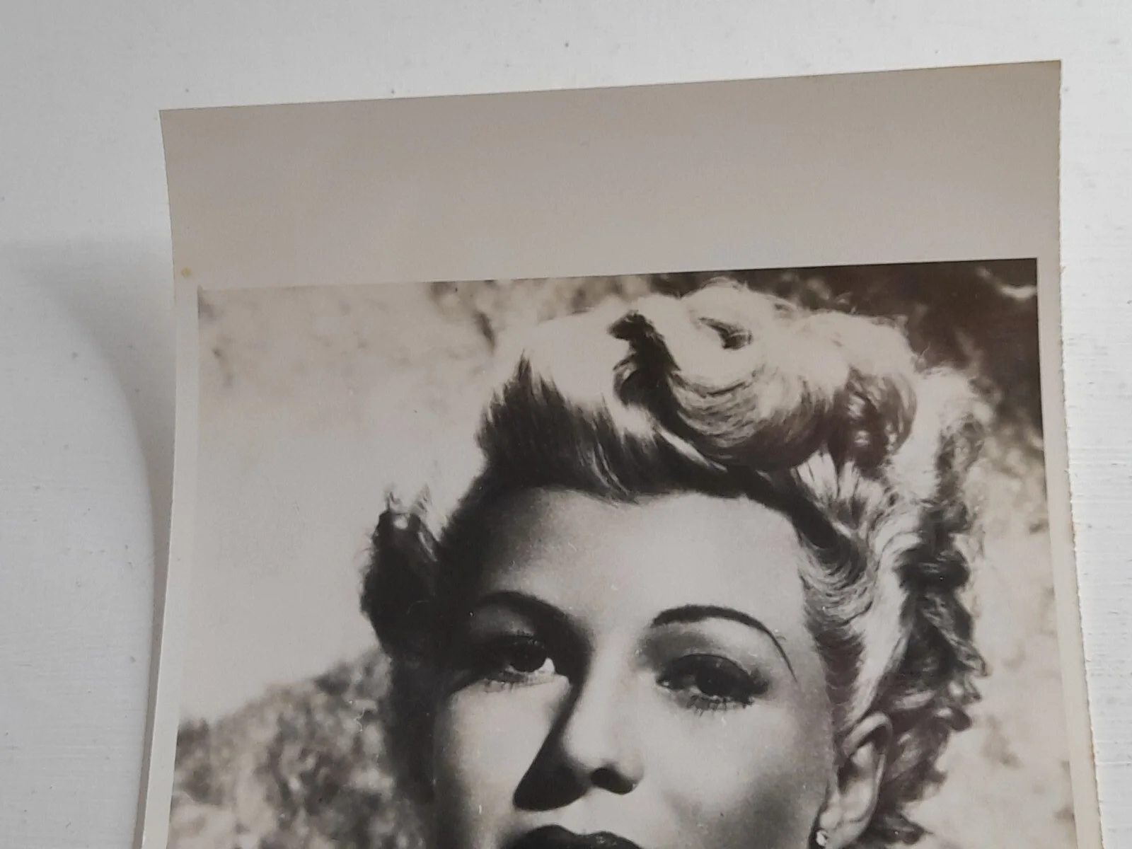 Rita Hayworth Photo Actress Film Star Black And White Vintage Picture, изображение 3