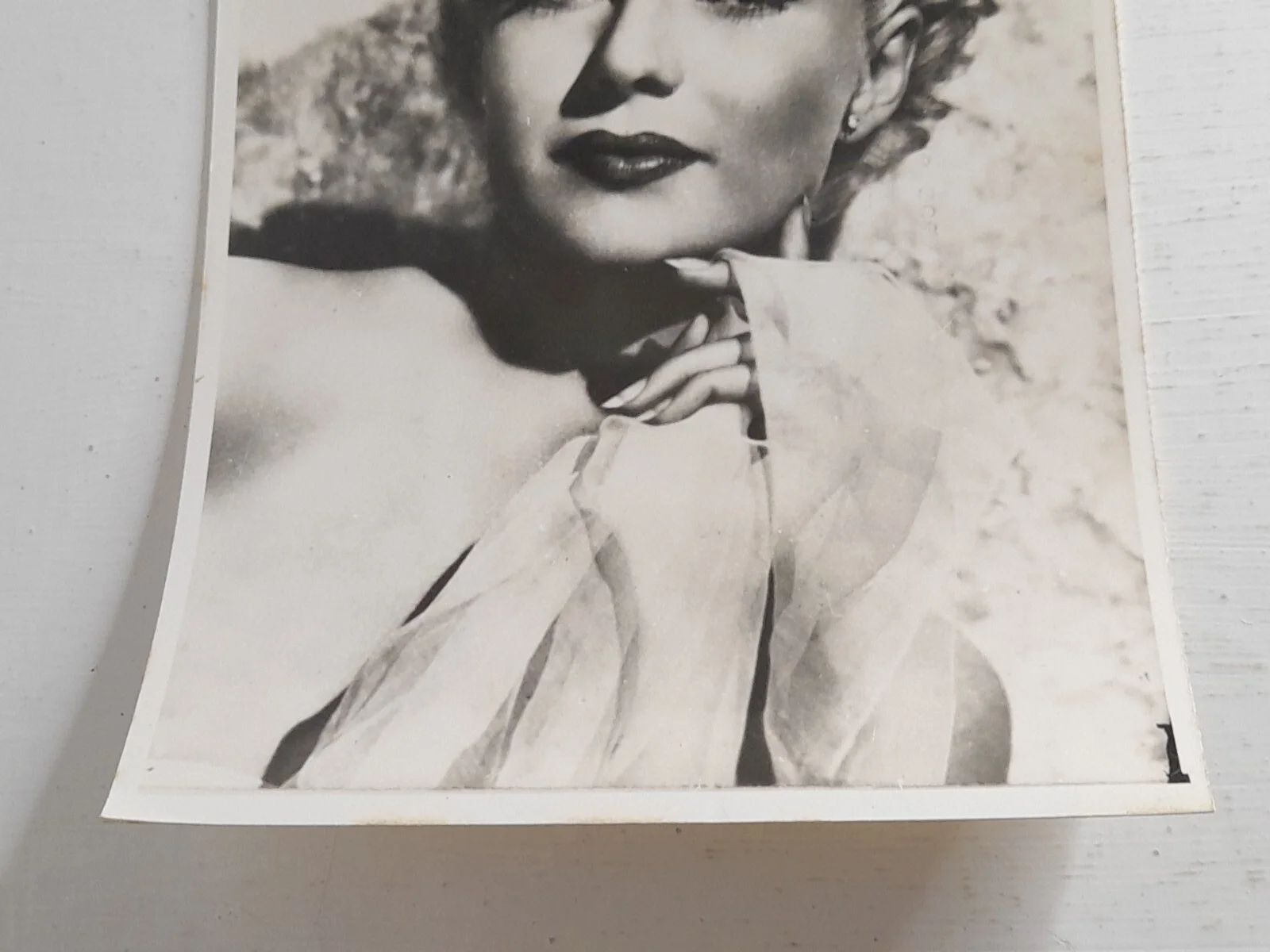 Rita Hayworth Photo Actress Film Star Black And White Vintage Picture, изображение 5