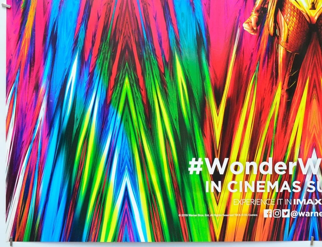 WONDER WOMAN 1984 (2020) Original Cinema Quad Movie Poster - Gal Gadot (Teaser), изображение 4