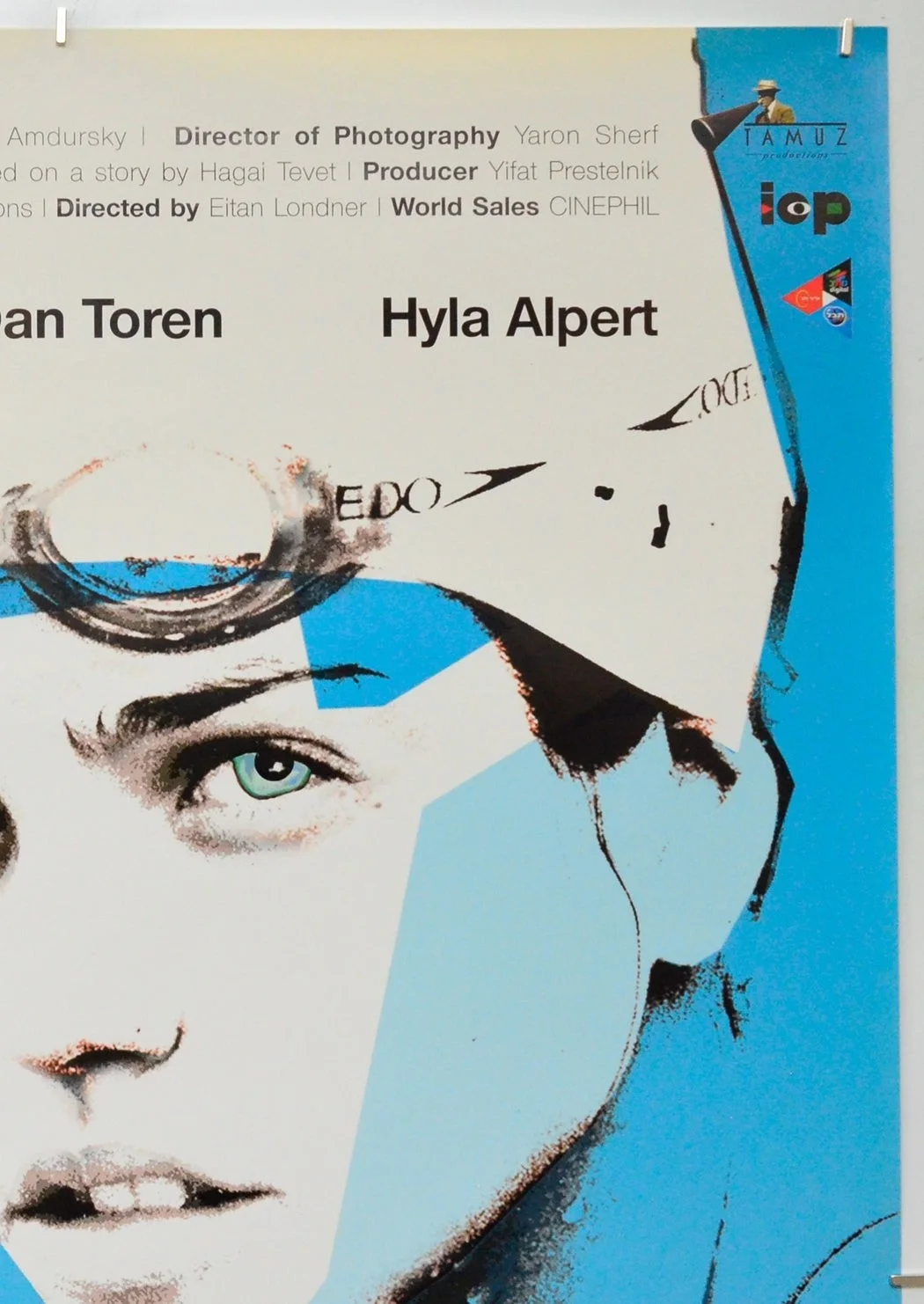 UNDER WATER (2003) Original One Sheet Cinema Poster - Eitan Londner Agam Rudberg, изображение 3