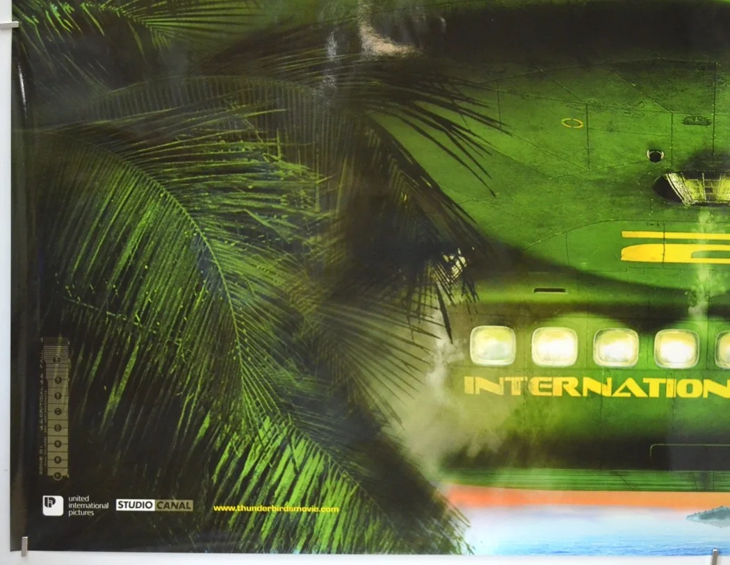 THUNDERBIRDS (2004) Original Cinema Quad Film Poster (Teaser) Bill Paxton, image 4