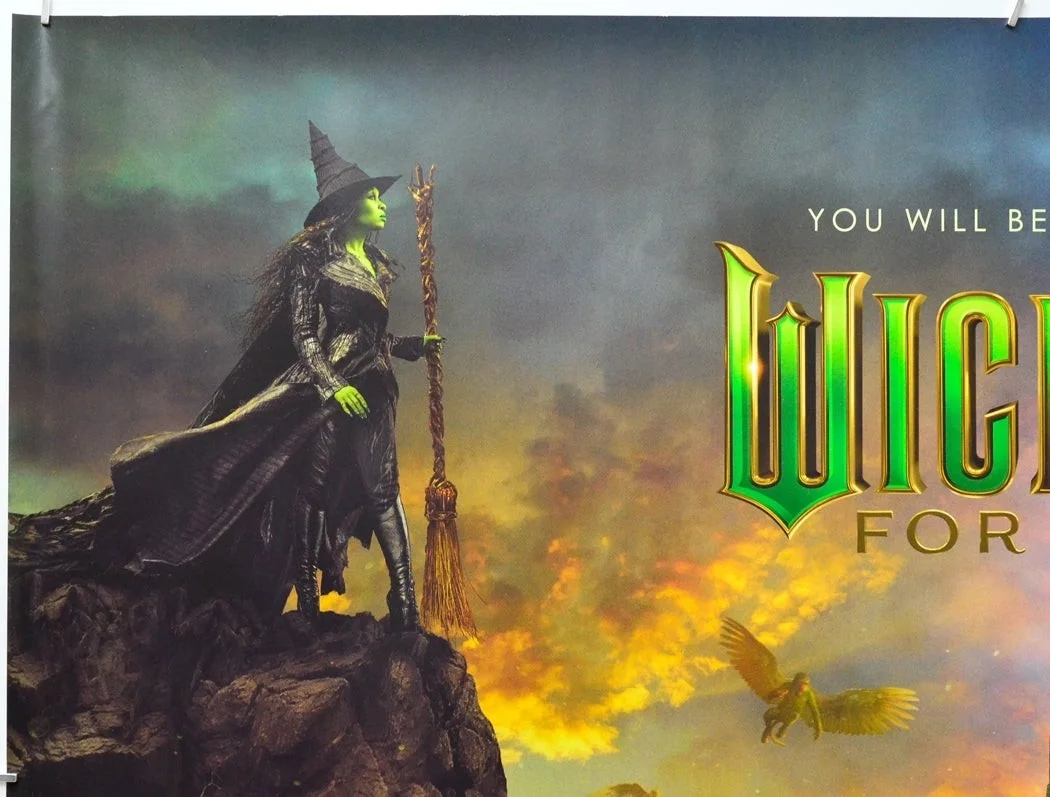 WICKED: FOR GOOD (2025) Original Quad Film Poster - Ariana Grande, Cynthia Erivo, изображение 2
