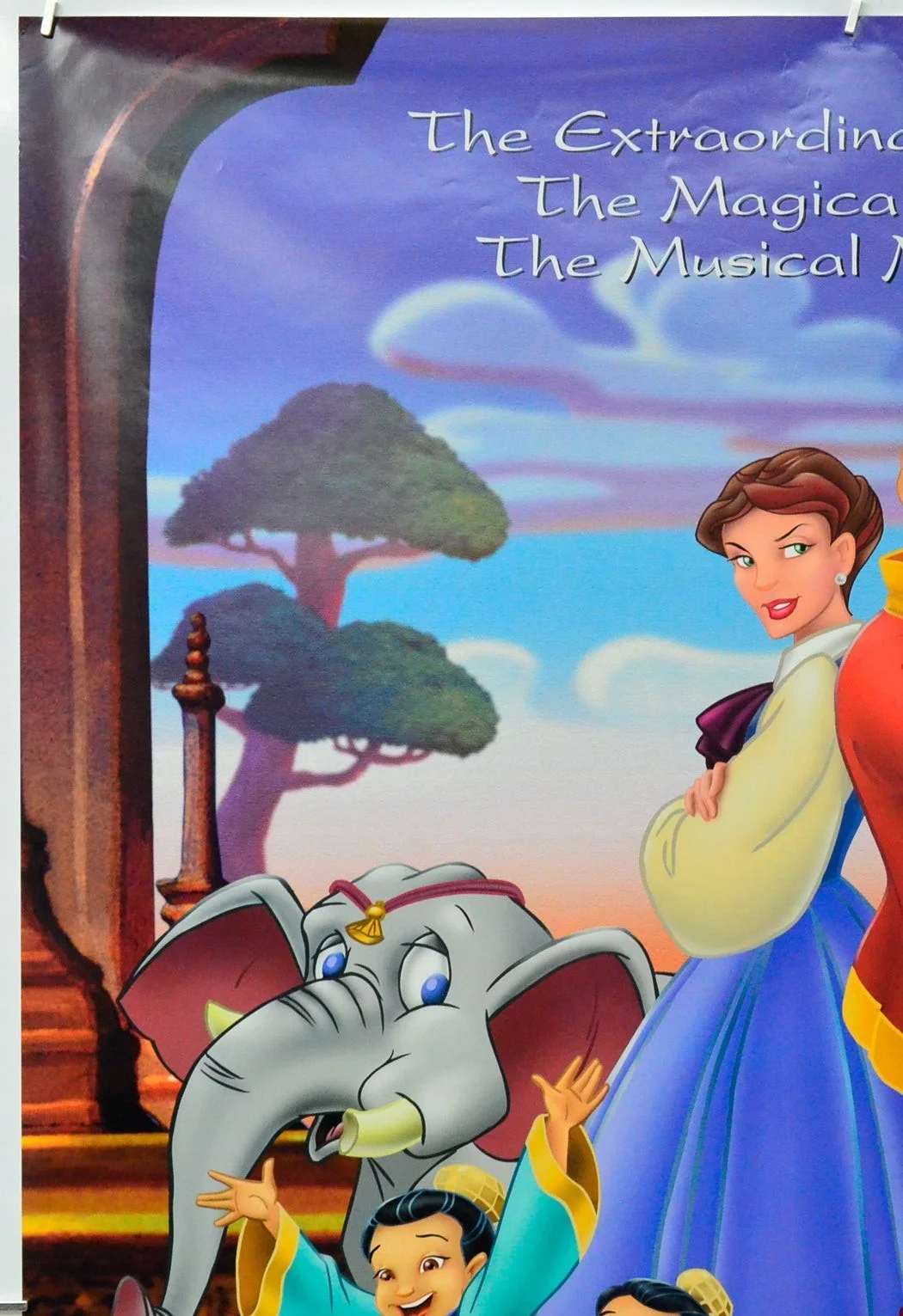THE KING AND I (1999) Original Cinema One Sheet Film Poster, image 2