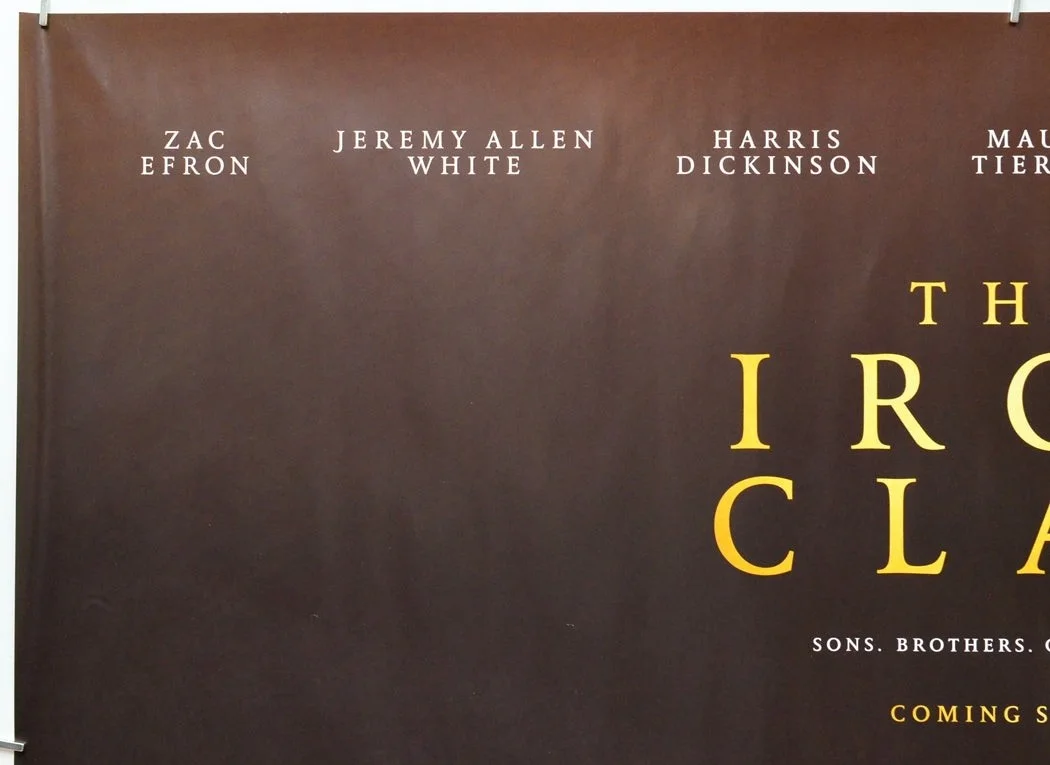 THE IRON CLAW (2024) Original Quad Poster - Jeremy Allen White, Harris Dickinson, image 2
