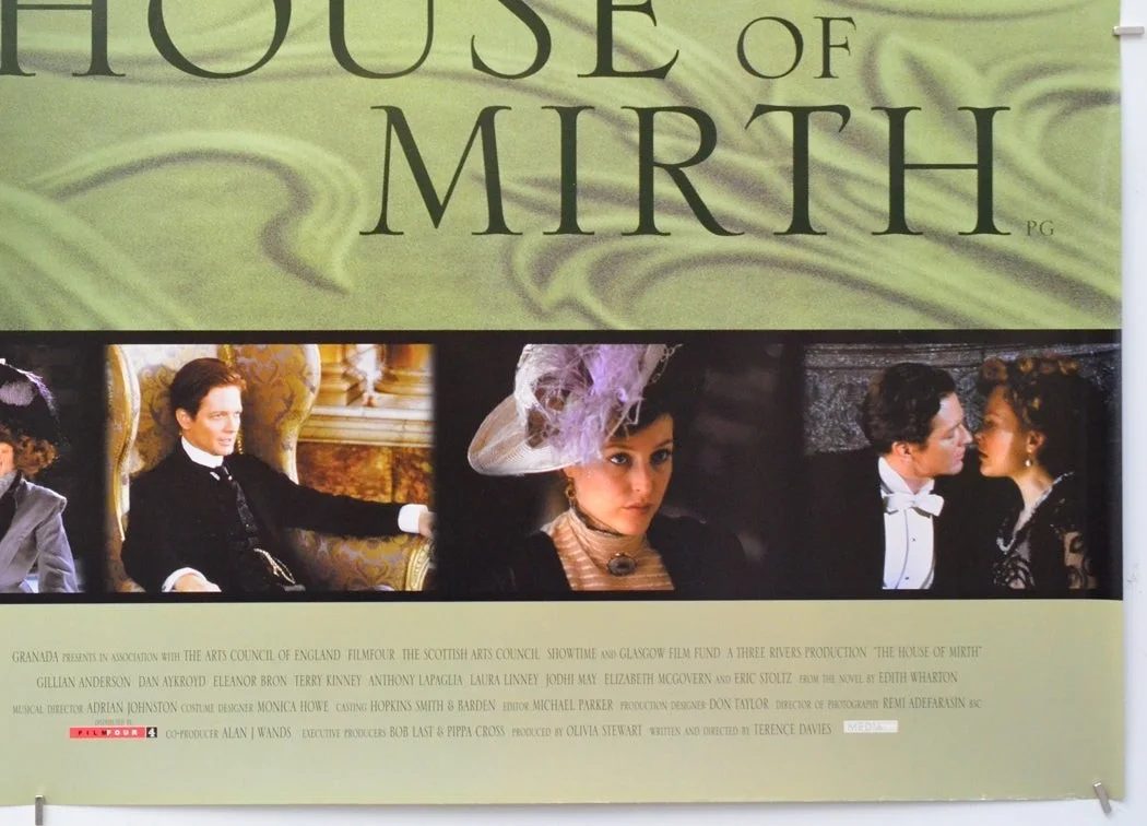 THE HOUSE OF MIRTH (2000) Original Cinema Quad Film Poster - Gillian Anderson, изображение 5
