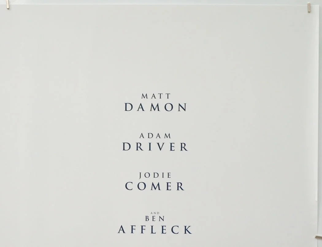 THE LAST DUEL (2021) Original Cinema Quad Movie Poster - Matt Damon, Adam Driver, изображение 3