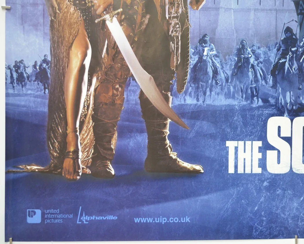 THE SCORPION KING (2002) Original Cinema Quad Film Poster (ADV) Dwayne Johnson, изображение 4
