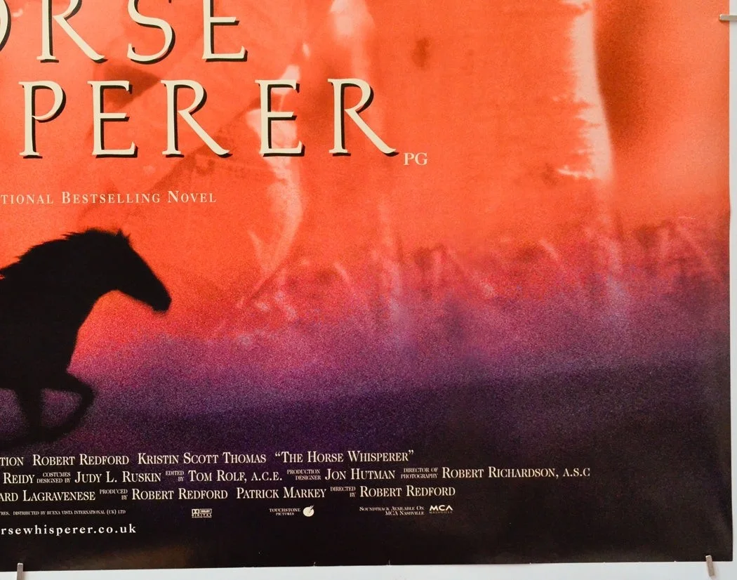 THE HORSE WHISPERER (1998) Original Cinema Quad Movie Poster - Robert Redford, изображение 5