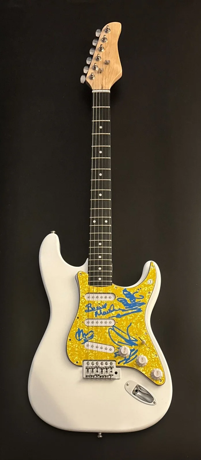 GFA Bernie Marsden x5 Band * WHITESNAKE * Signed Electric Guitar PROOF COA, image 4