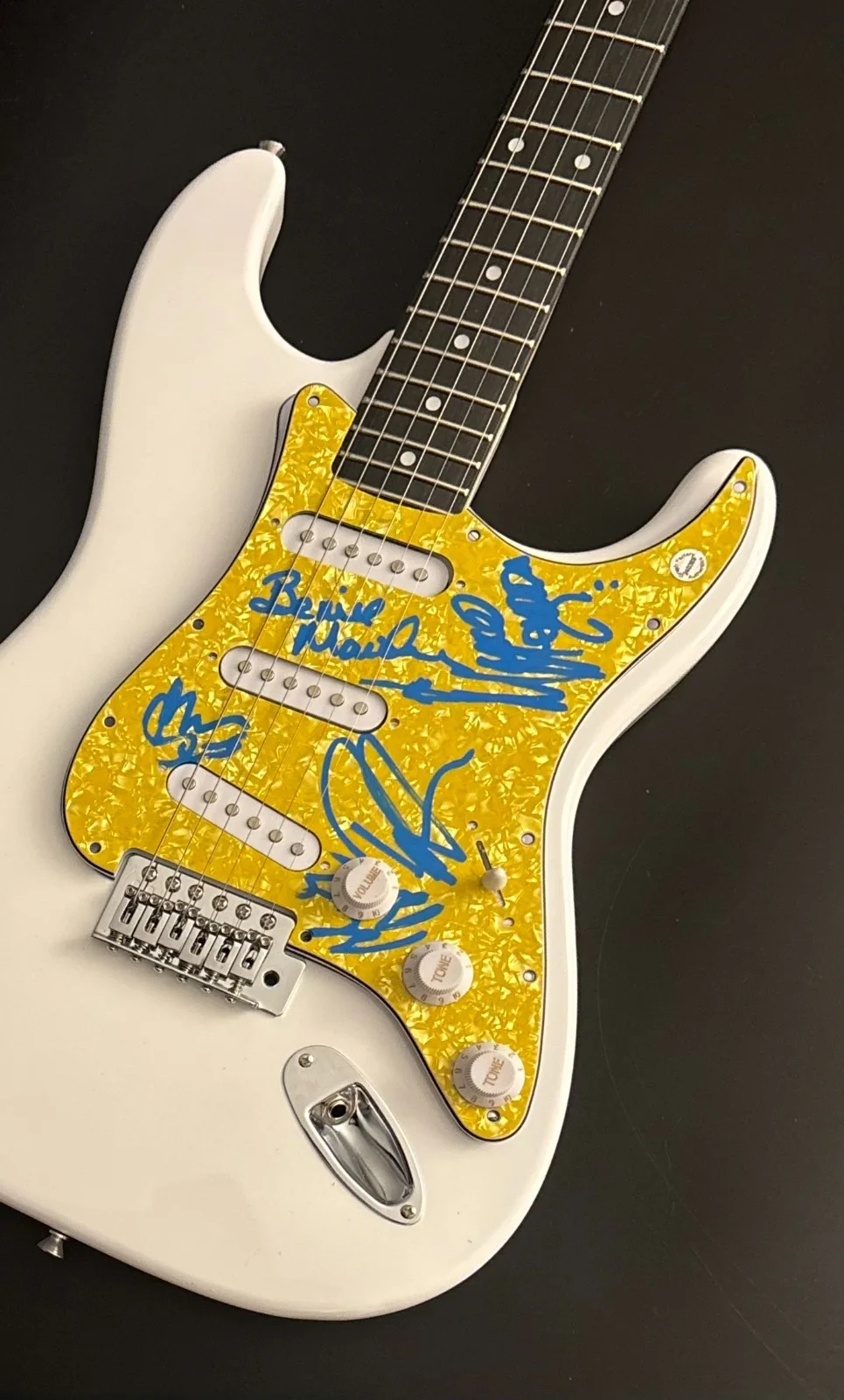 GFA Bernie Marsden x5 Band * WHITESNAKE * Signed Electric Guitar PROOF COA, image 5
