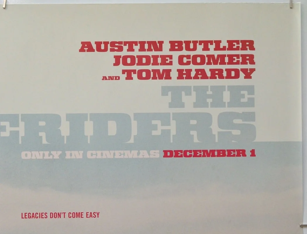 THE BIKERIDERS (2024) Original Quad Film Poster (ADV) Austin Butler, Tom Hardy, изображение 3