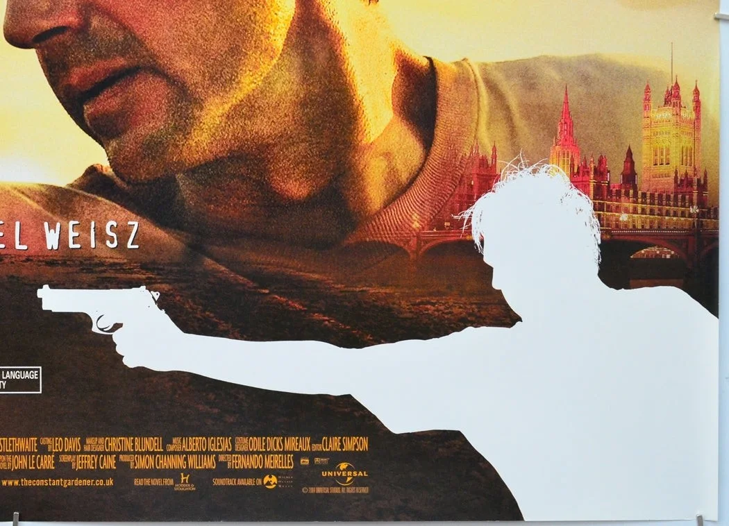 THE CONSTANT GARDENER (2005) Original Cinema Quad Movie Poster - Ralph Fiennes, изображение 5