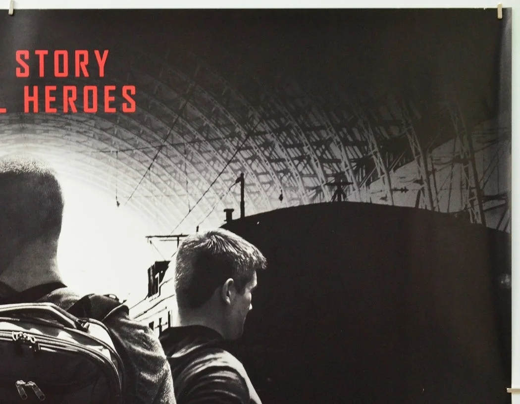 THE 15:17 TO PARIS (2018) Original Cinema Quad Film Poster - Clint Eastwood, изображение 3