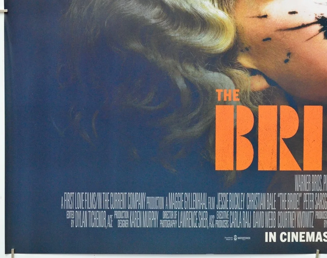 THE BRIDE! (2026) Original Quad Movie Poster - Jessie Buckley, Christian Bale, изображение 4