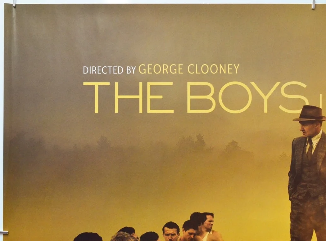 THE BOYS IN THE BOAT (2023) Original Cinema Quad Film Poster - Callum Turner, изображение 2