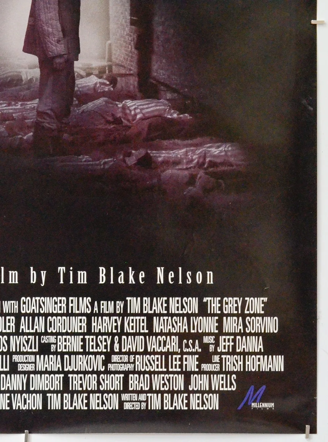 THE GREY ZONE (2001) Original One Sheet Poster - David Arquette, Harvey Keitel, image 5