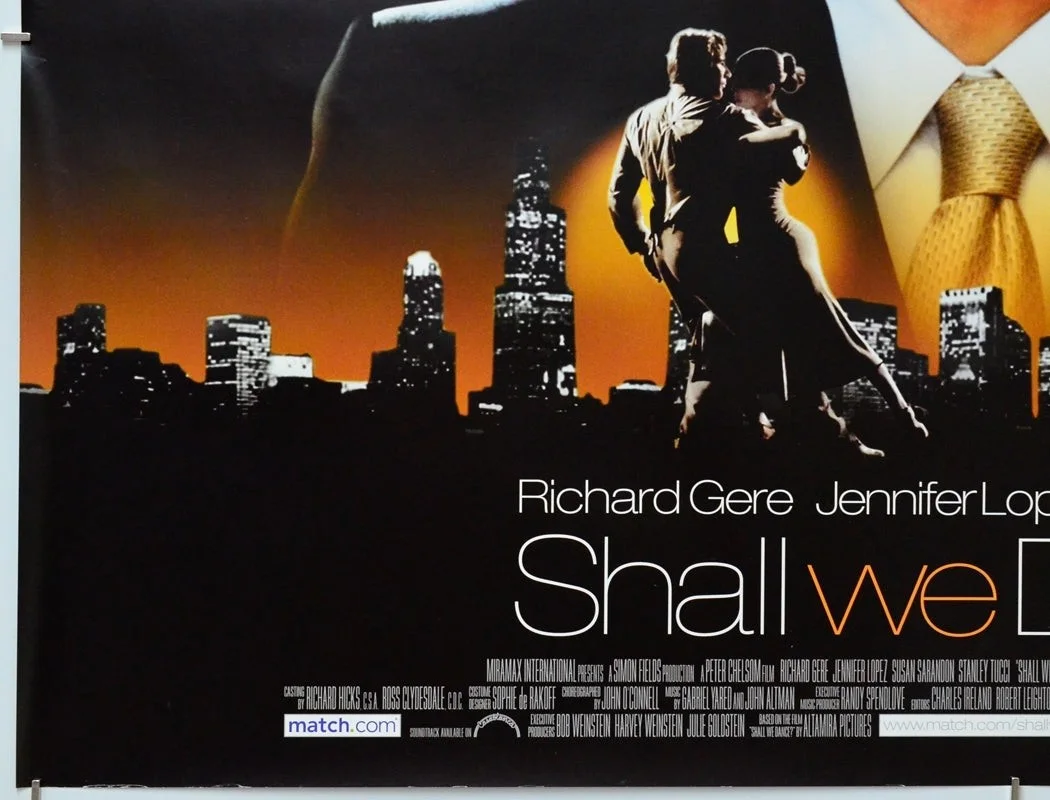 SHALL WE DANCE (2004) Original Quad Movie Poster - Richard Gere, Jennifer Lopez, изображение 4
