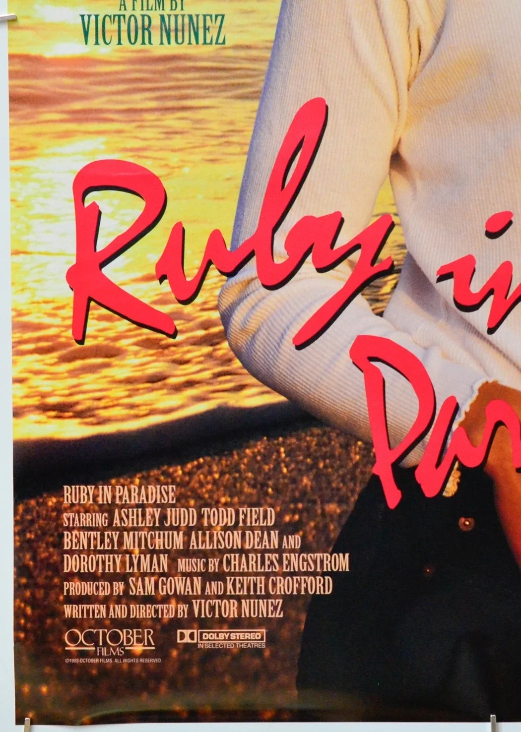 RUBY IN PARADISE (1993) Original Cinema One Sheet Film Poster - Ashley Judd, изображение 4