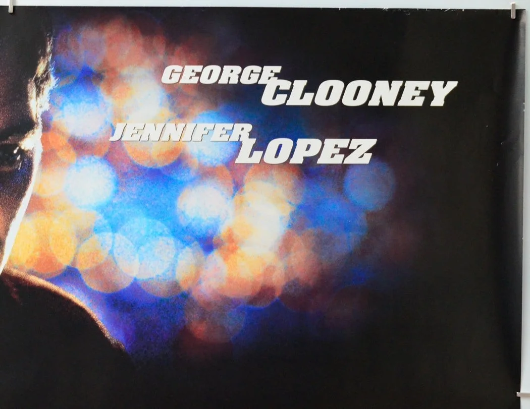 OUT OF SIGHT (1998) Original Quad Movie Poster - George Clooney, Jennifer Lopez, изображение 3