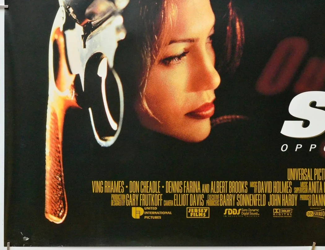 OUT OF SIGHT (1998) Original Quad Movie Poster - George Clooney, Jennifer Lopez, изображение 4