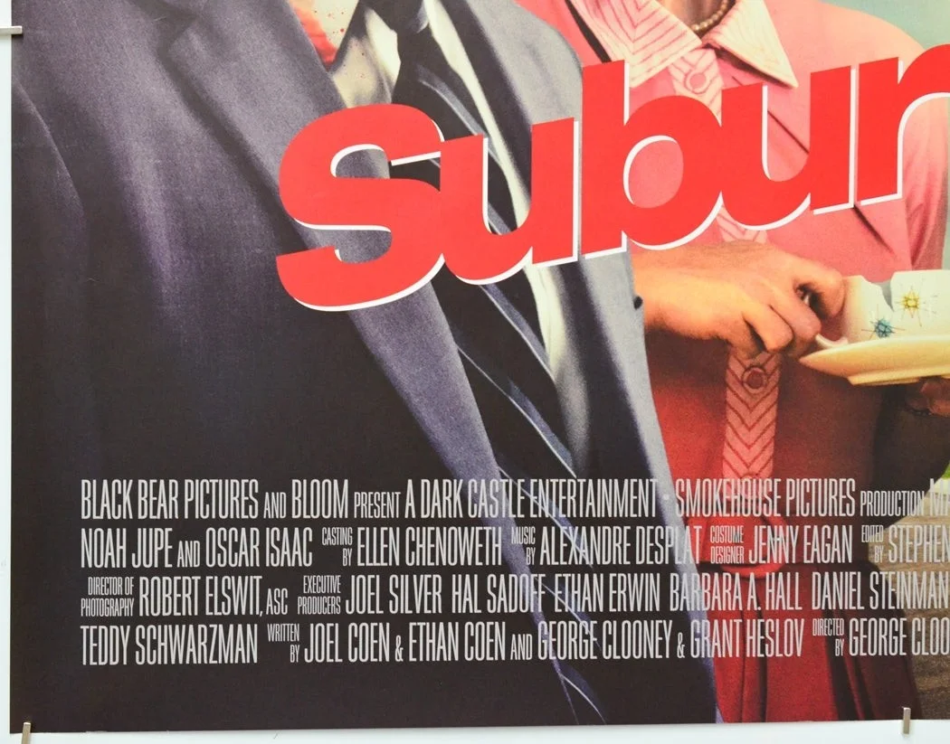 SUBURBICON (2017) Original Cinema Quad Film Poster - Matt Damon, Julianne Moore, изображение 4