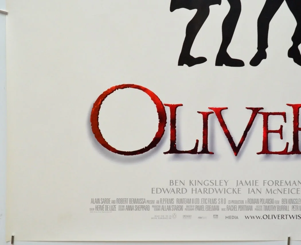 OLIVER TWIST (2005) Original Quad Film Poster (ADV) Roman Polanski, Ben Kingsley, изображение 4