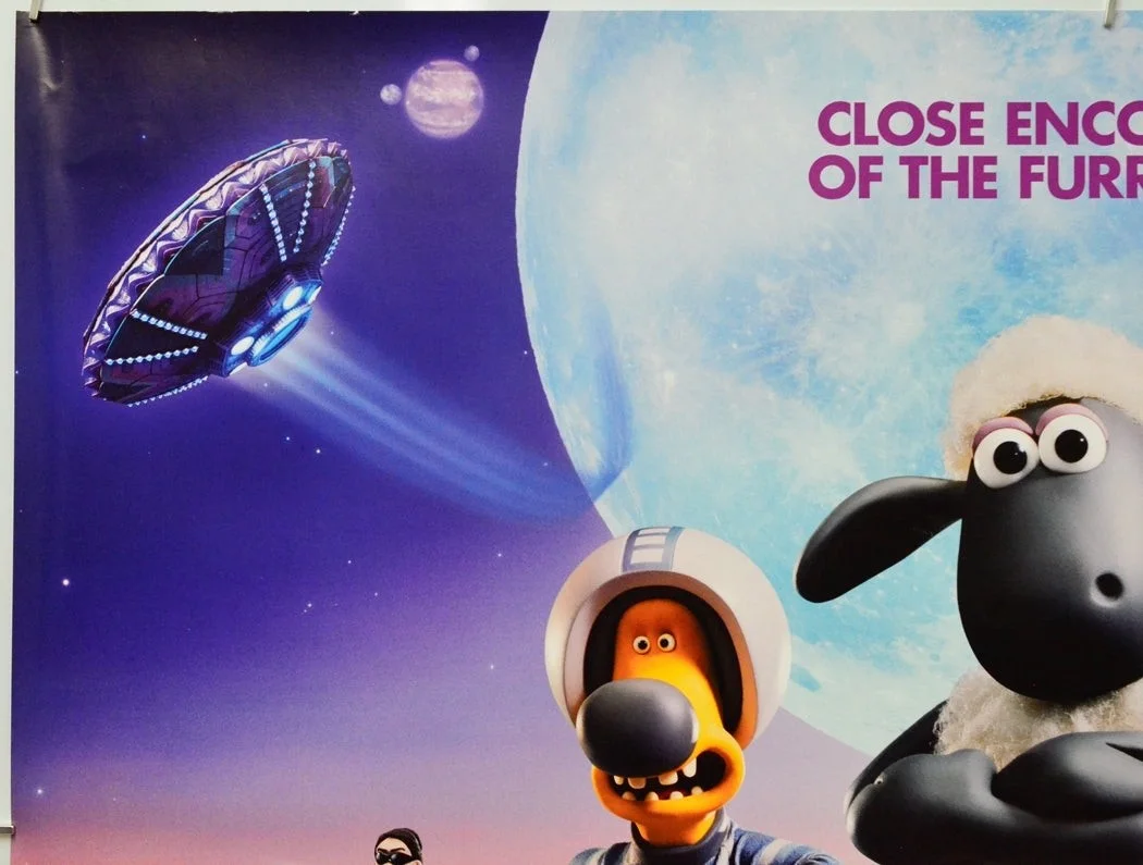 SHAUN THE SHEEP : FARMAGEDDON (2019) Original Cinema Quad Film Poster, изображение 2