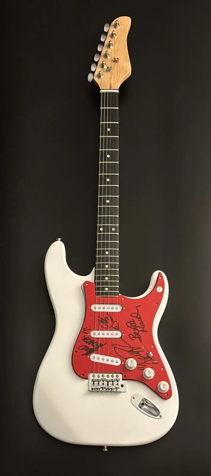GFA Bernie Marsden x5 Band * WHITESNAKE * Signed Electric Guitar PROOF COA, изображение 4