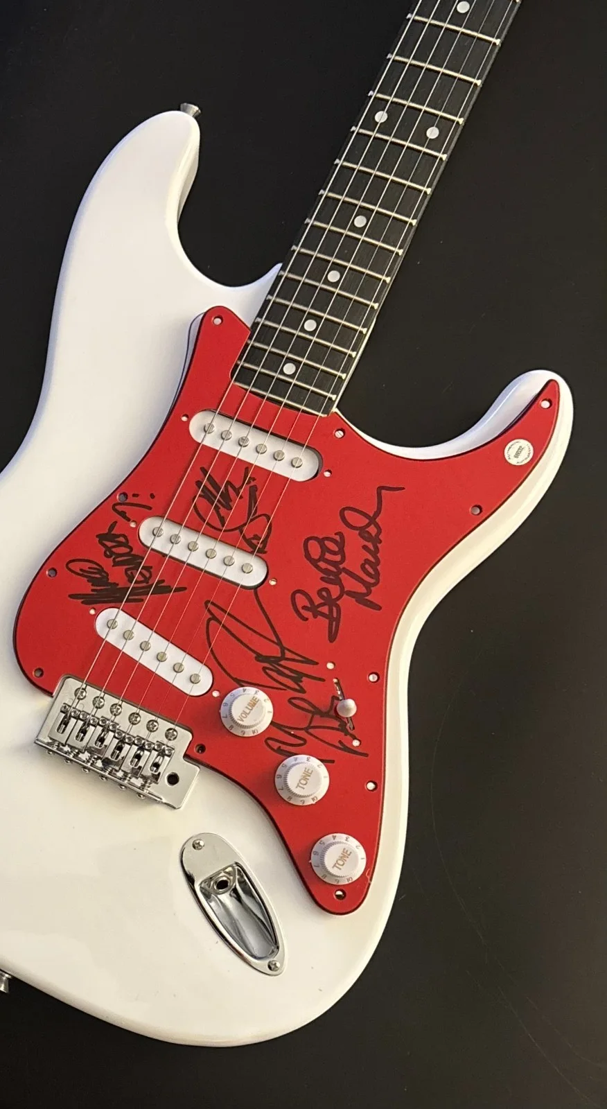 GFA Bernie Marsden x5 Band * WHITESNAKE * Signed Electric Guitar PROOF COA, изображение 5