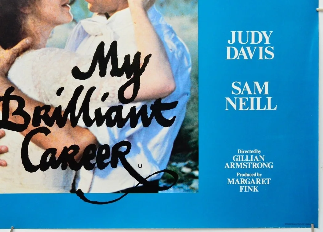 MY BRILLIANT CAREER (1979) Original Quad Movie Poster - Judy Davis, Sam Neill, изображение 5
