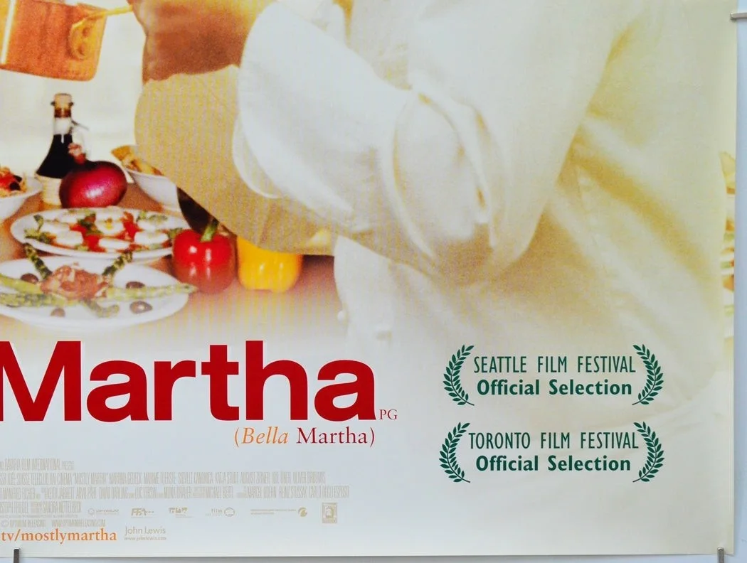 MOSTLY MARTHA (2003) Original Quad Film Poster - Martina Gedeck, Maxime Foerst, изображение 5