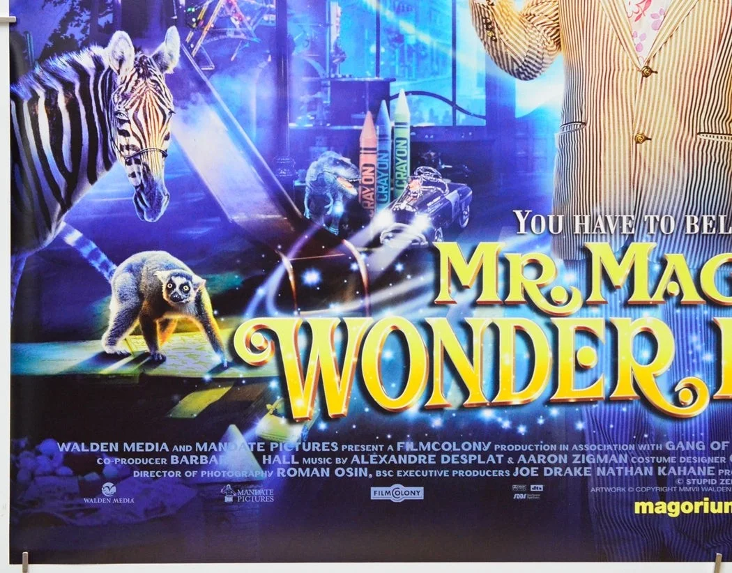 MR. MAGORIUM'S WONDER EMPORIUM (2007) Cinema Quad Movie Poster - Dustin Hoffman, изображение 4