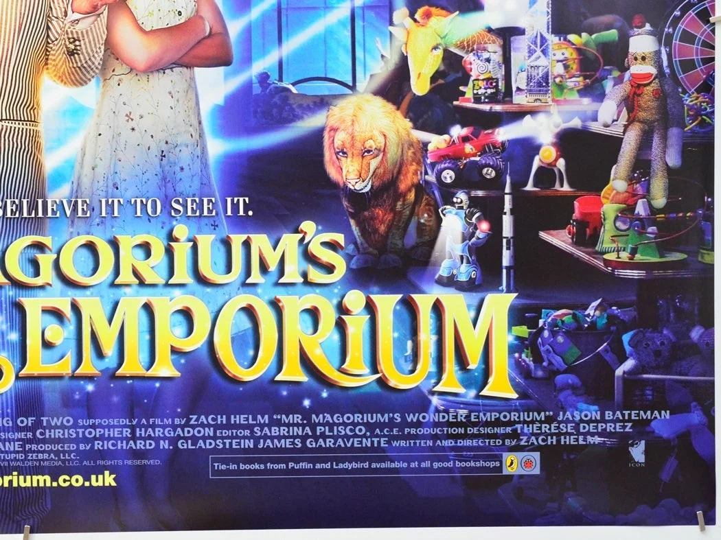 MR. MAGORIUM'S WONDER EMPORIUM (2007) Cinema Quad Movie Poster - Dustin Hoffman, изображение 5