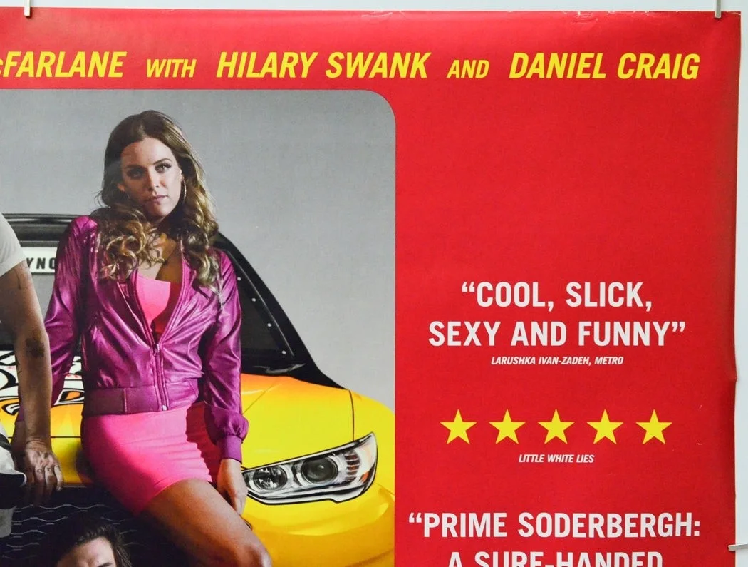 LOGAN LUCKY (2017) Cinema Quad Film Poster - Channing Tatum, Adam Driver, изображение 3