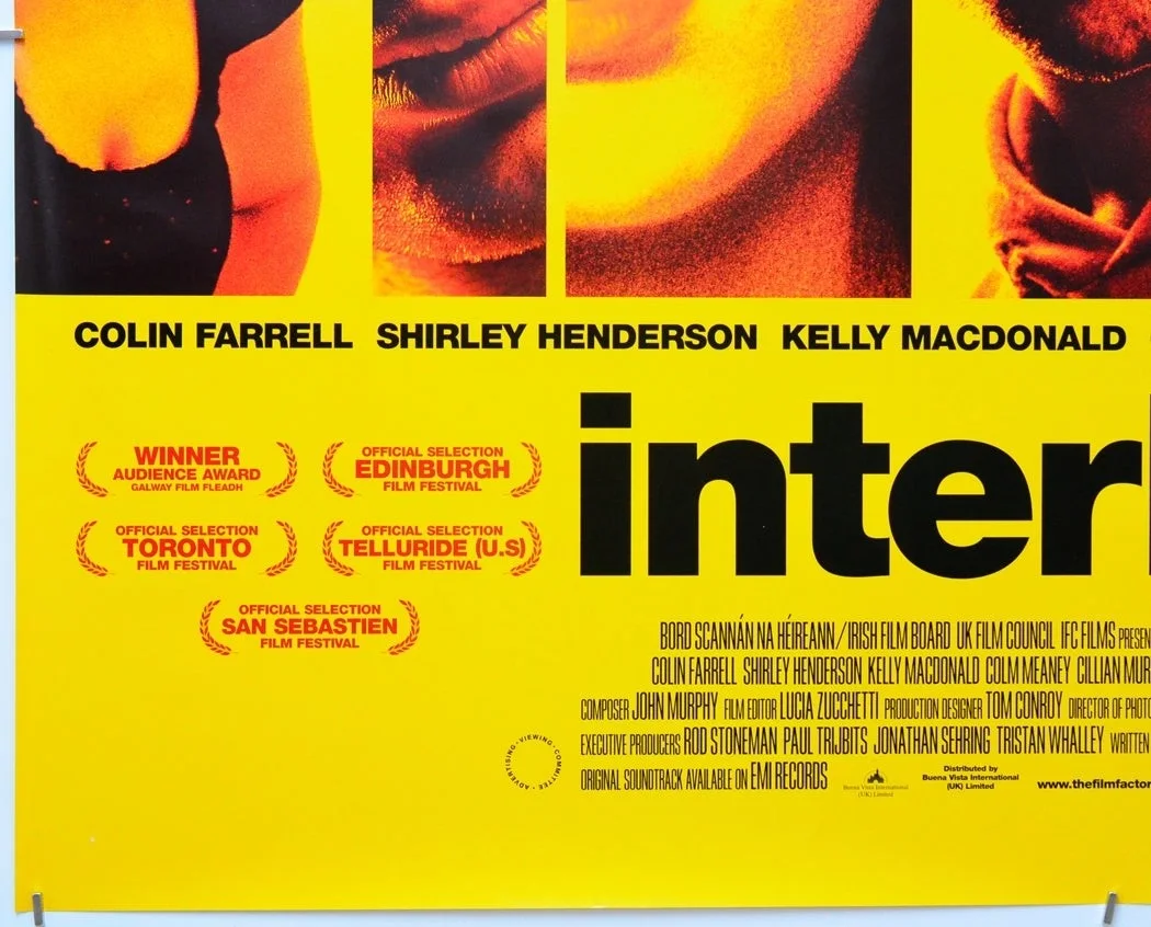 INTERMISSION (2003) Original Quad Film Poster - Colin Farrell, Cillian Murphy, image 4