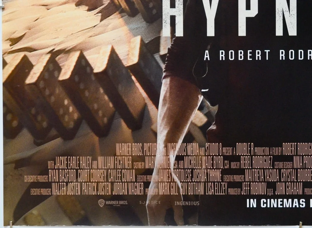 HYPNOTIC (2023) Original Cinema Quad Film Poster - Ben Affleck, Robert Rodriguez, изображение 4