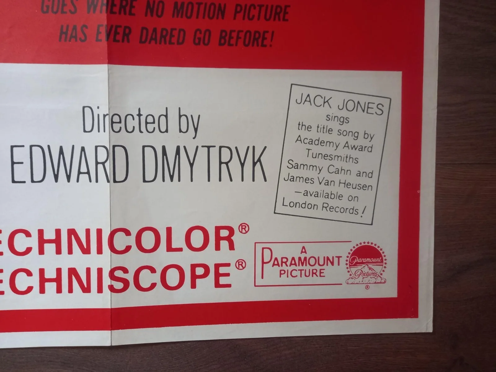 WHERE LOVE HAS GONE 1964 BRITISH QUAD POSTER BETTE DAVIS SUSAN HAYWARD, изображение 5