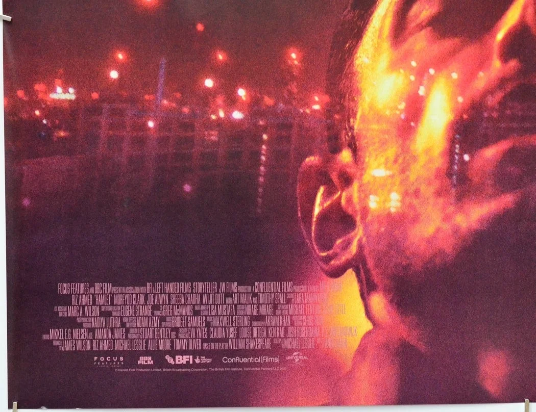 HAMLET (2026) Original Cinema Quad Movie Poster - Riz Ahmed, Art Malik, изображение 4