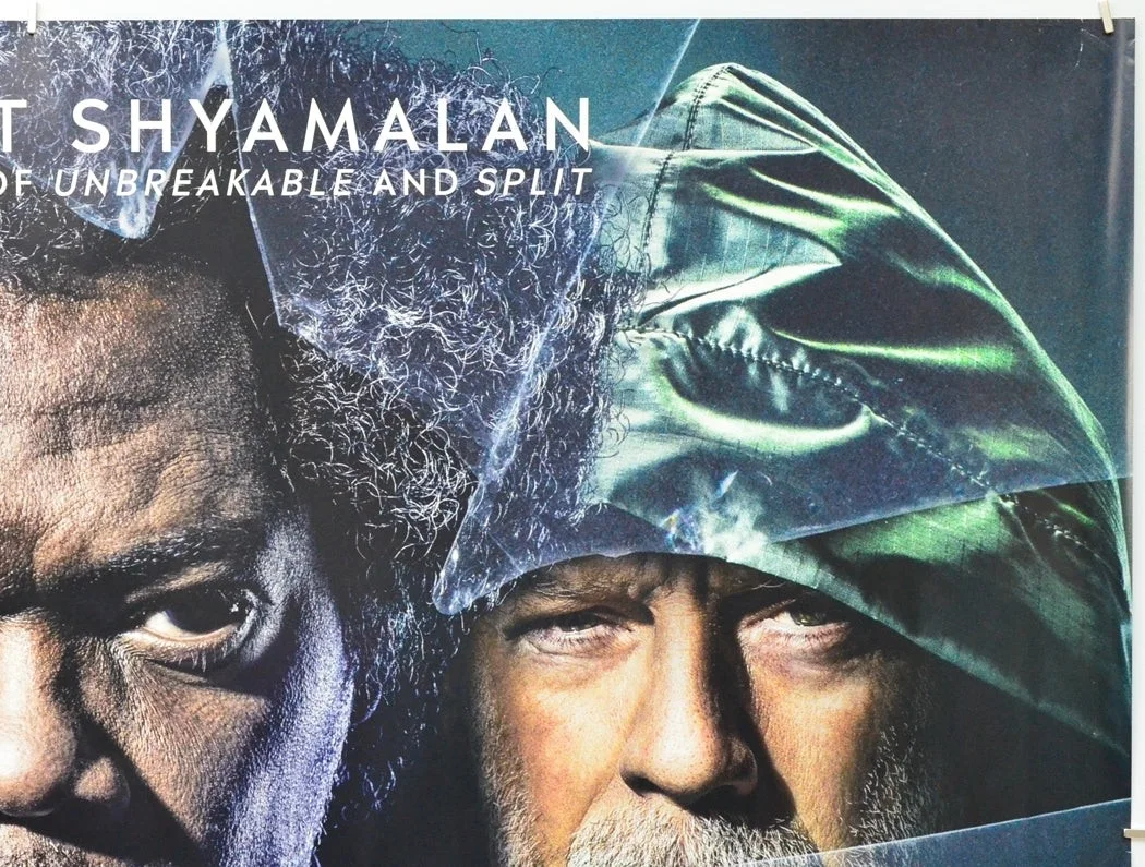 GLASS (2019) Original Cinema Quad Film Poster - M. Night Shyamalan Bruce Willis, изображение 3
