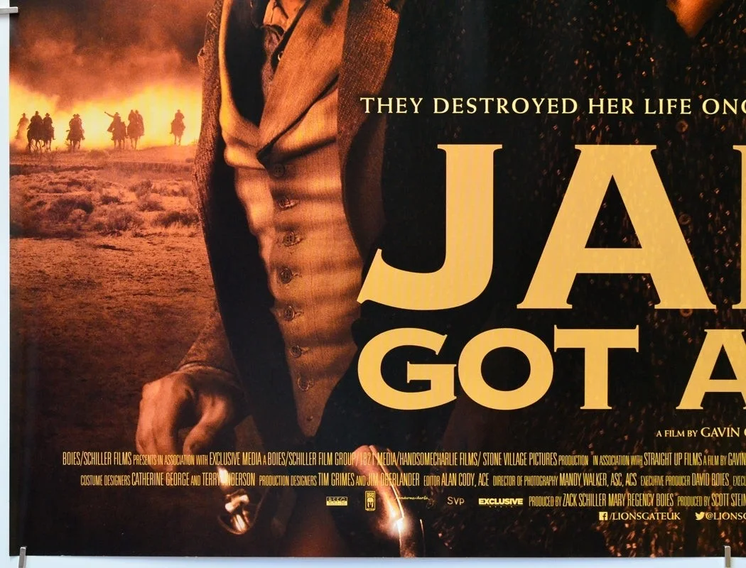 JANE GOT A GUN (2016) Original Quad Film Poster - Natalie Portman, Ewan McGregor, изображение 4