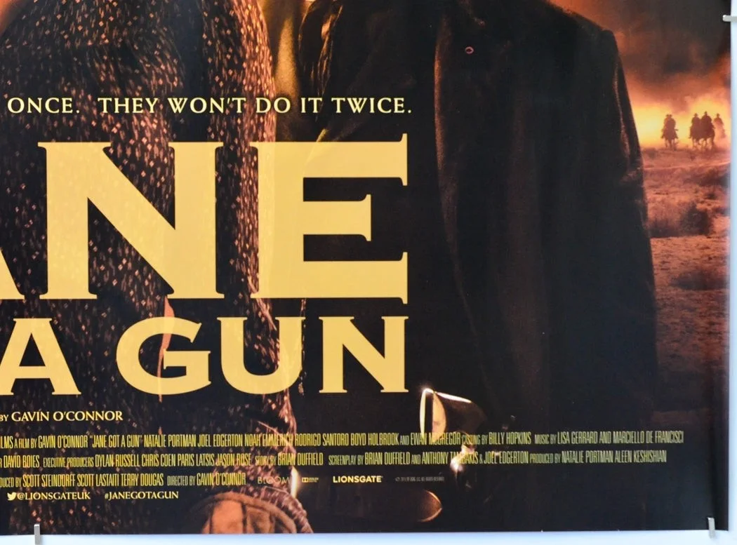 JANE GOT A GUN (2016) Original Quad Film Poster - Natalie Portman, Ewan McGregor, изображение 5