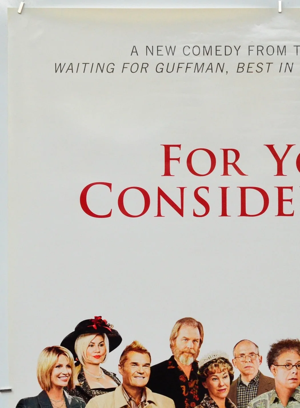 FOR YOUR CONSIDERATION (2006) Original One Sheet Film Poster - Christopher Guest, изображение 2
